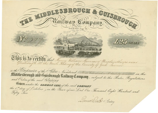 Middlesbrouch & Guisbrouch Railway Company