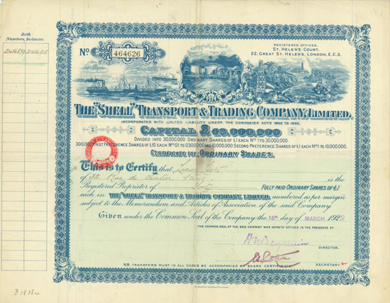 Shell Transport & Trading Company, Limited