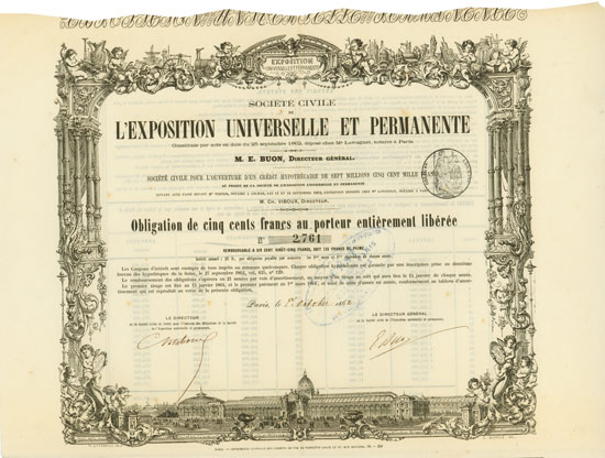 Societé Civile de l'Exposition Universelle et Permanente