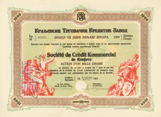 Société de Crèdit Kommercial de Kraljevo