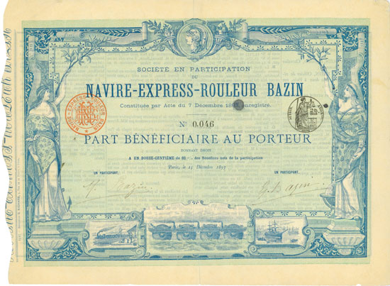 Societe en Participacion du Navire-Express-Rouleur Bazin