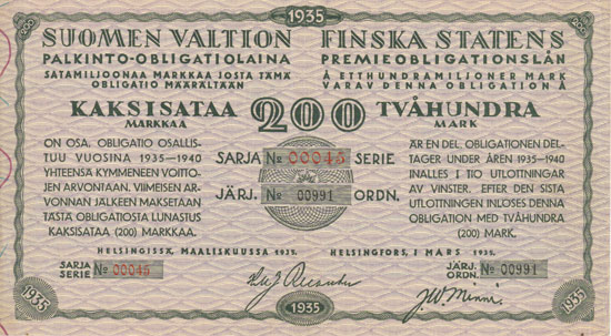 Suomen Valtion Finska Statens