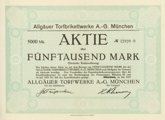 Allgäuer Torfbrikettwerke AG