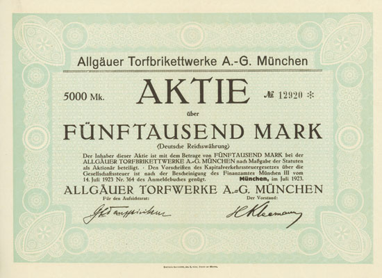 Allgäuer Torfbrikettwerke AG