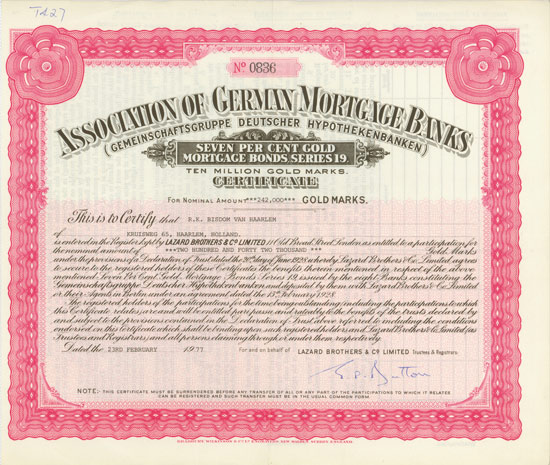 Association of German Mortgage Banks (Gemeinschaftsgruppe Deutscher Hypothekenbanken)
