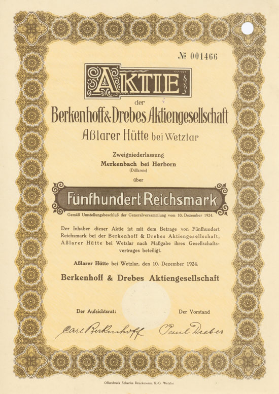 Berkenhoff & Drebes AG