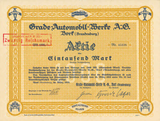 Grade-Automobil-Werke AG 