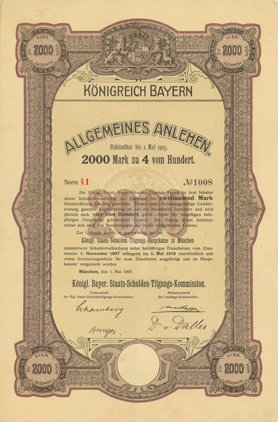 Königreich Bayern (Allgemeines Anlehen)