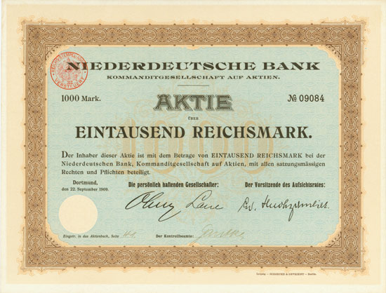 Niederdeutsche Bank KGaA