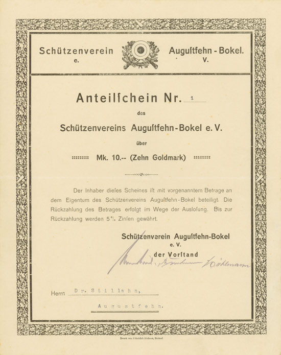 Schützenverein Augustfehn-Bokel e. V.