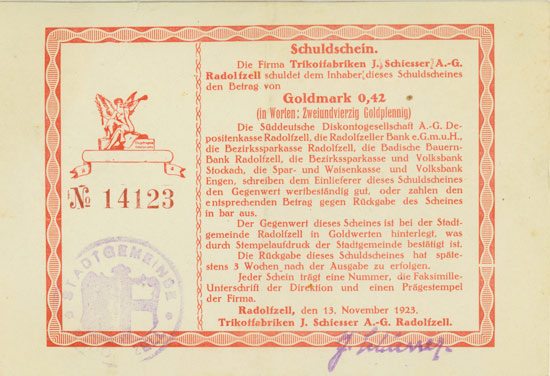Trikotfabriken J. Schiesser AG