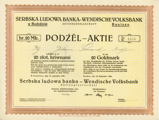 Wendische Volksbank AG