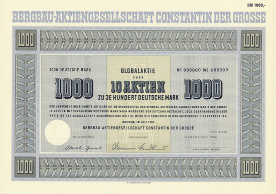 Bergbau-Aktiengesellschaft Constantin der Grosse