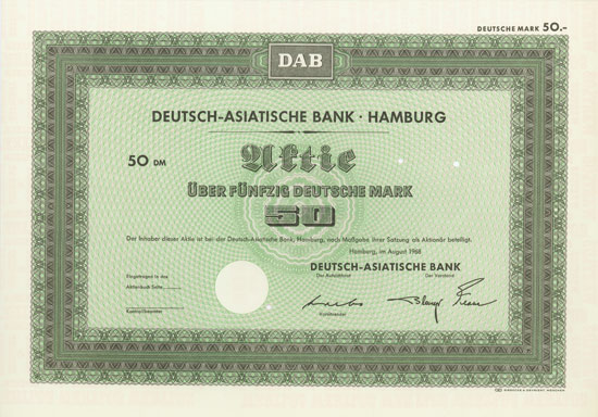 Deutsch-Asiatische Bank