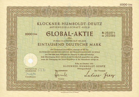 Klöckner-Humboldt-Deutz AG