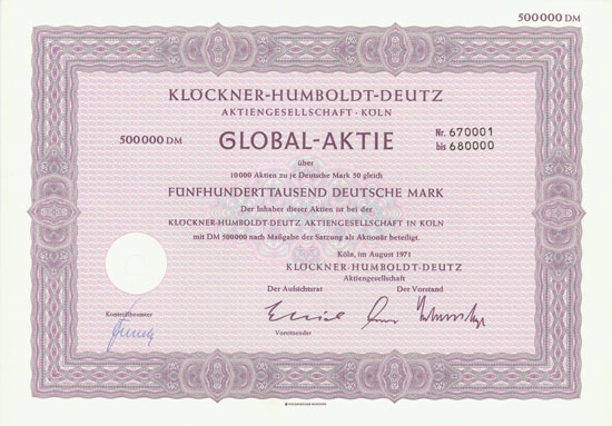 Klöckner-Humboldt-Deutz AG