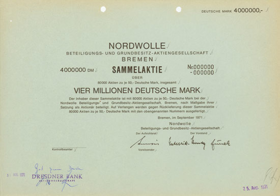 Nordwolle Beteiligungs- und Grundbesitz-AG