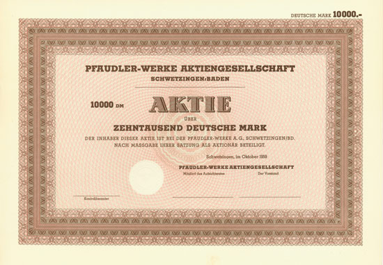 Pfaudler-Werke AG