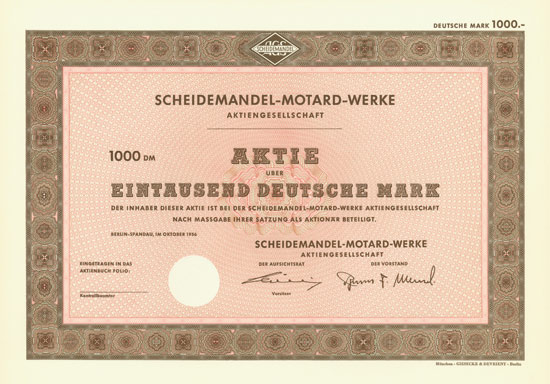 Scheidemandel-Motard-Werke AG