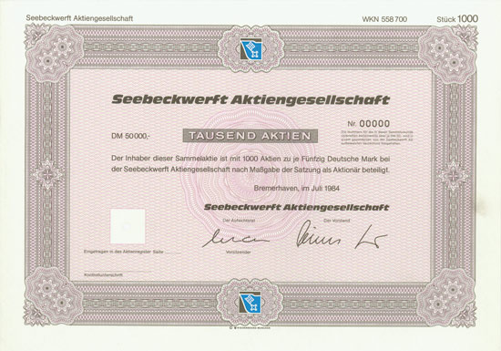 Seebeckwerft AG