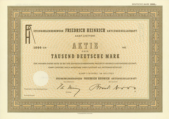 Steinkohlenbergwerk Friedrich Heinrich AG