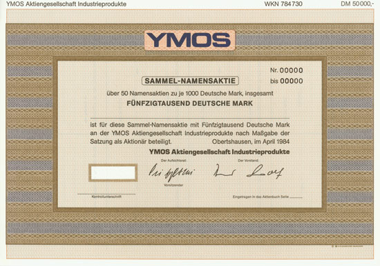 Ymos AG Industrieprodukte