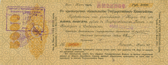 Russland - Treasury Bill