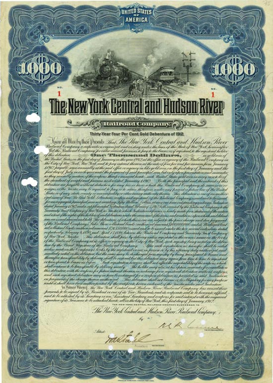 New York Central and Hudson River Railroad Company