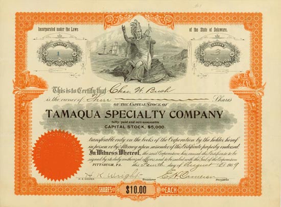 Tamaqua Specialty Company