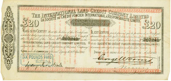 International Land Credit Company Limited