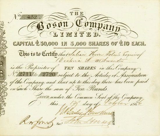 Boson Company Limited