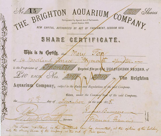 Brighton Aquarium Company