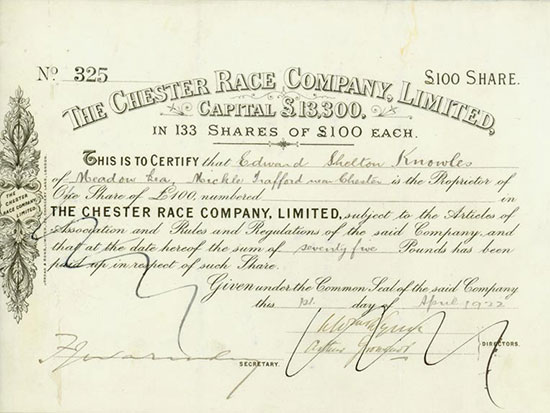 Chester Race Company, Limited