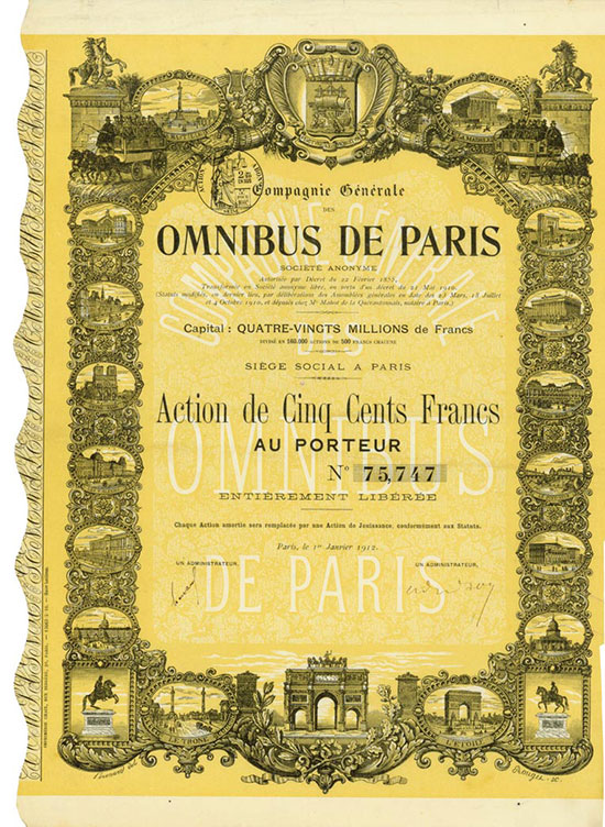 Compagnie Generale des Omnibus de Paris