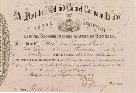 Flintshire Oil and Cannel Company Limited