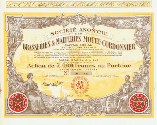 Société Anonyme des Brasseries & Malteries Motte-Cordonnier