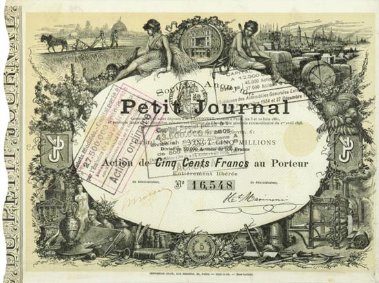Société Anonyme Petit Journal
