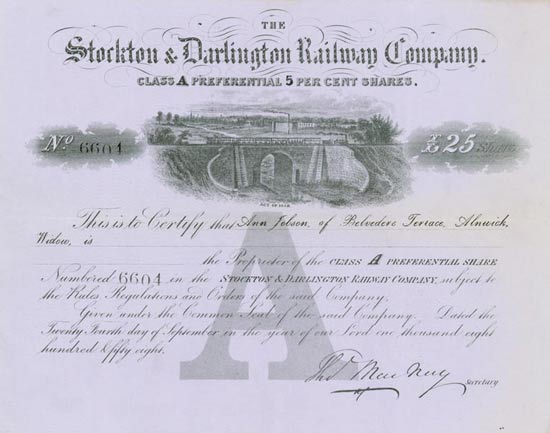 Stockton & Darlington Railway Company