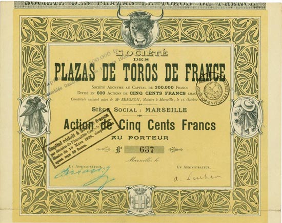 Société des Plazas de Toros de France S.A.