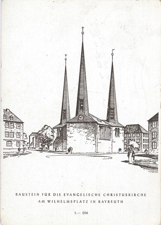 Evangelische Christuskirche am Wilhelmsplatz