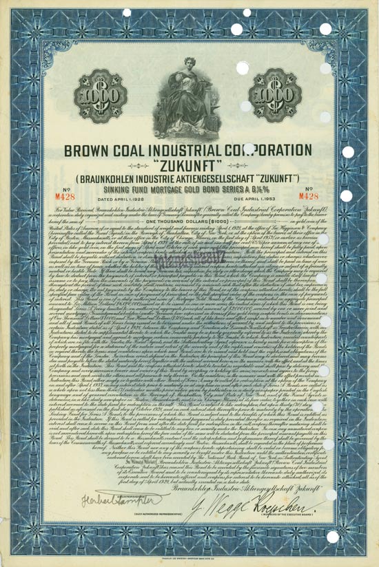 Brown Coal Industrial Corporation 