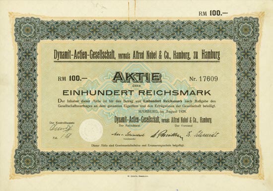 Dynamit-Actien-Gesellschaft, vorm. Alfred Nobel & Co. 