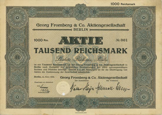Georg Fromberg & Co. AG