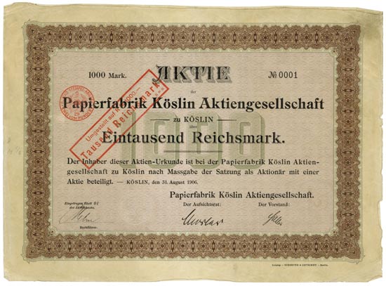 Papierfabrik Köslin AG