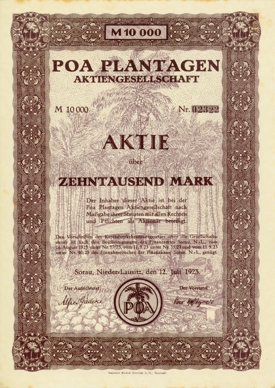 POA Plantagen AG [Mulitauktion 3]