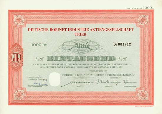 Deutsche Bobinet-Industrie AG