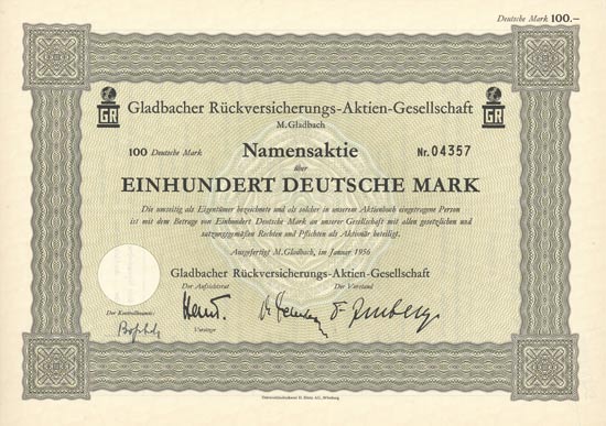 Gladbacher Rückversicherungs-AG