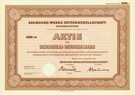 Zschocke-Werke AG