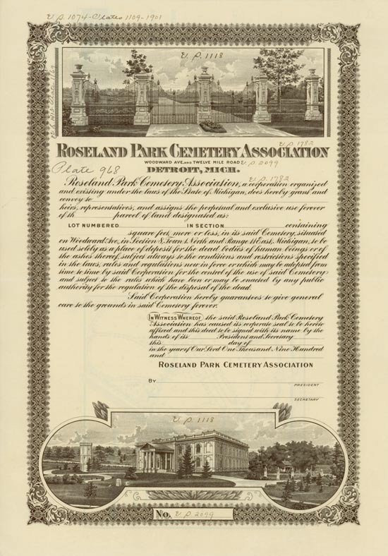 Roseland Park Cemetery Association