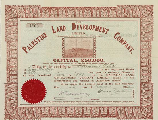 Palestine Land Development Company Limited